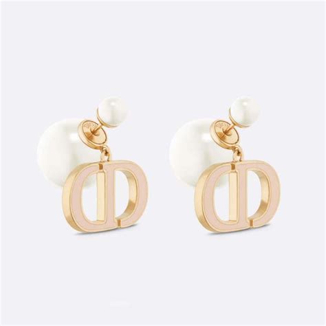 women dior dior tribales earrings gold-finish metal and